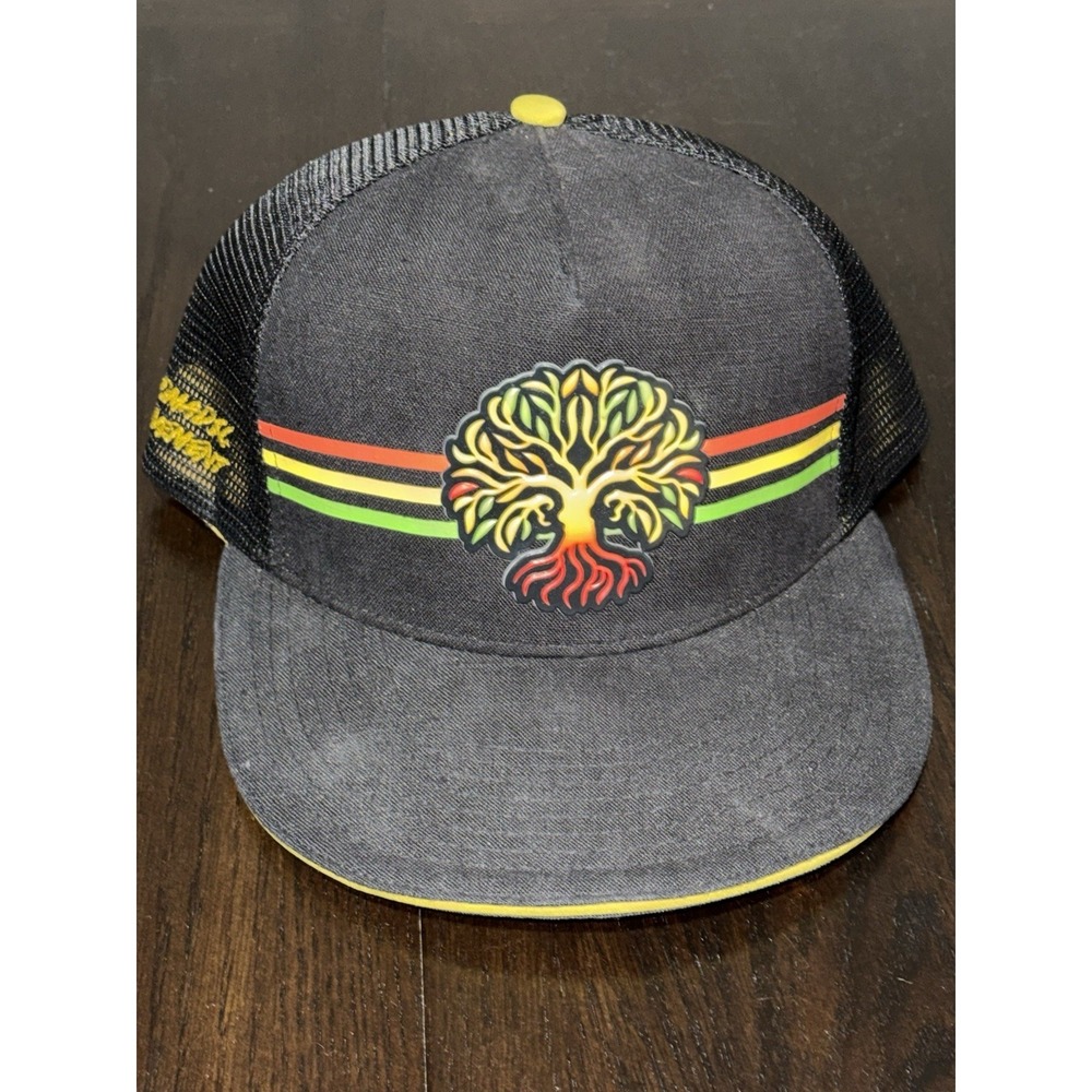 Nomadic Movement Limited 300 ~3D Sculpted Tree Of Life Black Snap Back Cap Hat - Picture 9 of 9